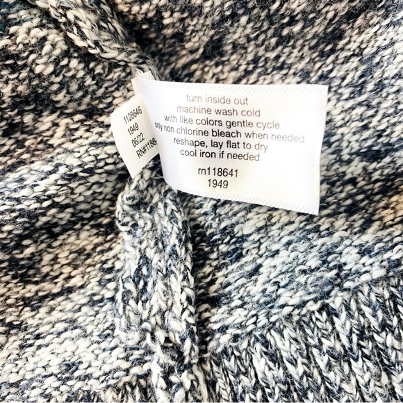 Lane Bryant Marled Open Front 3/4 Sleeve Sweater Cardigan Size 26/28 - Picture 7 of 7